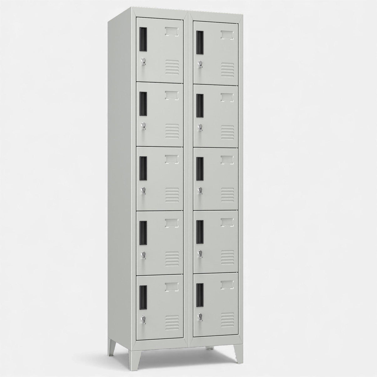 Casilleros locker 2 cuerpos y 10 puertas.