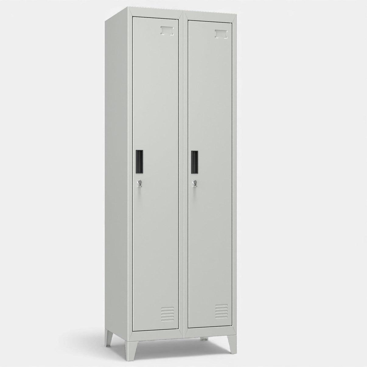 Casilleros locker 2 cuerpos y 2 puertas.