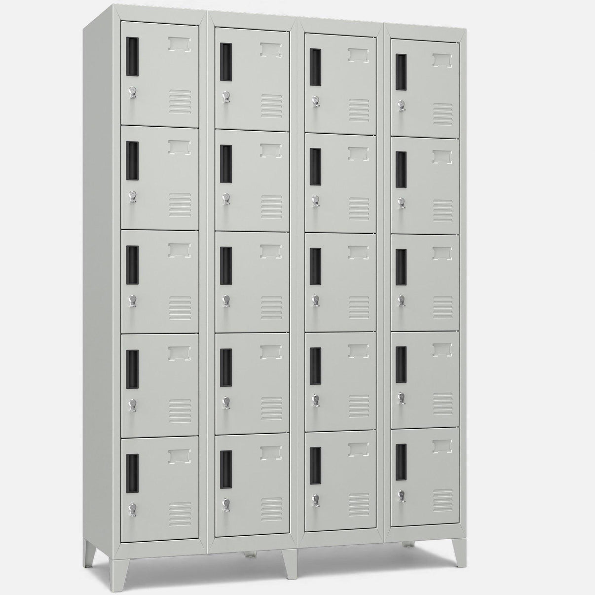 Casilleros locker 4 cuerpos y 20 puertas.