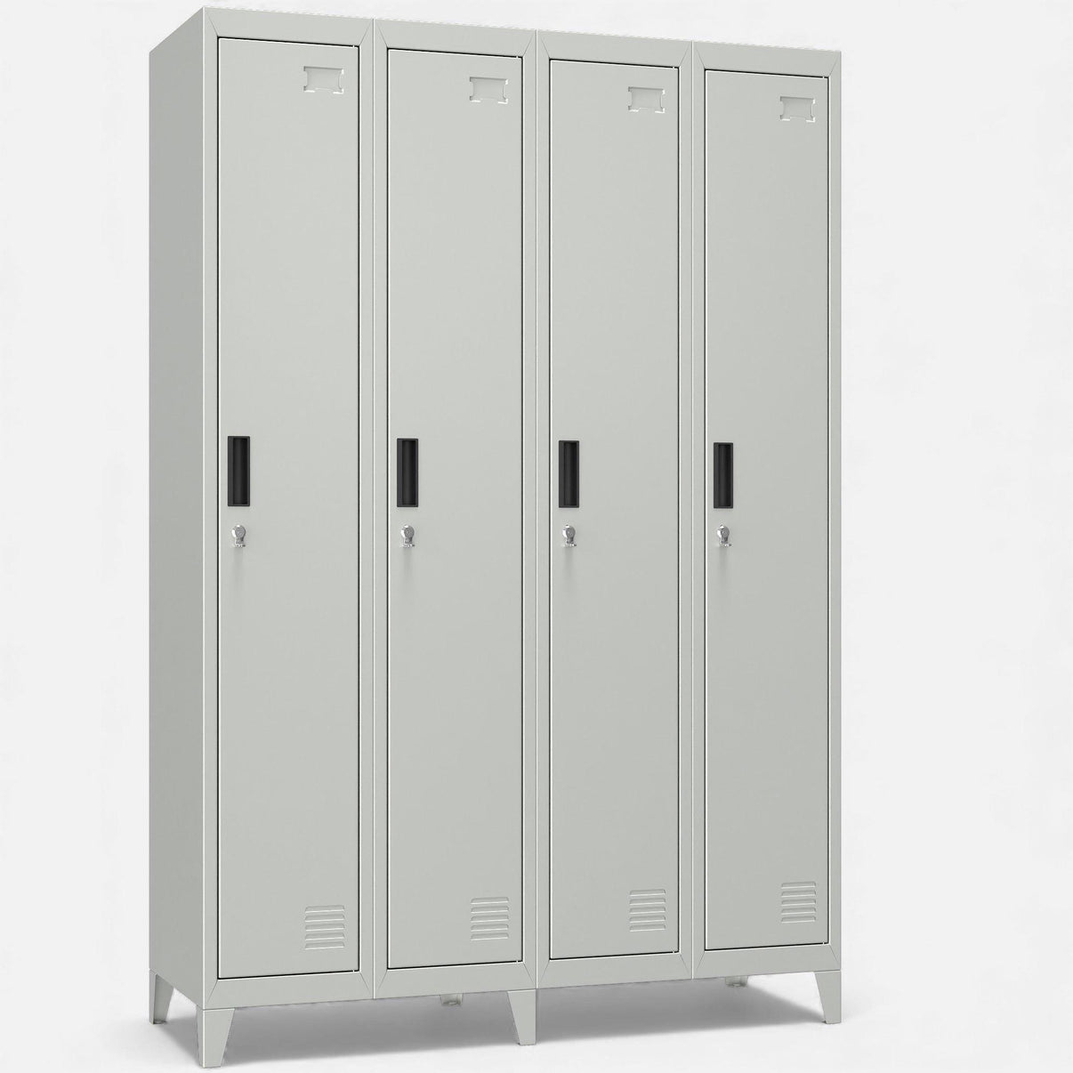 Casilleros locker 4 cuerpos y 4 puertas.