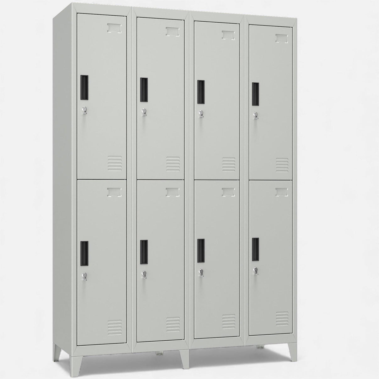 Casilleros locker 4 cuerpos y 8 puertas.