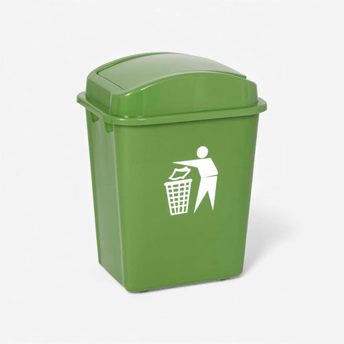 Basurero 30 litros tapa vaiven.