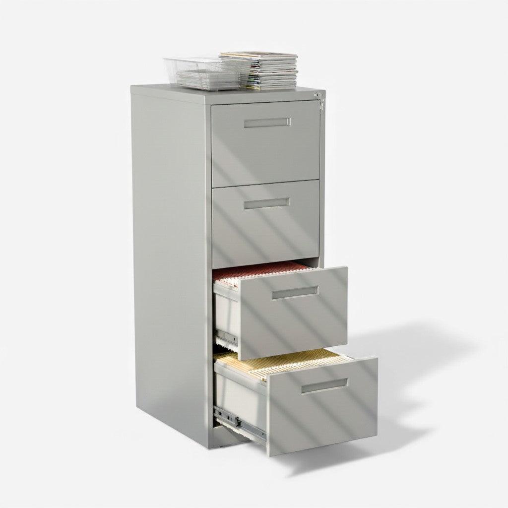 Kardex metálico 4 cajones - gray.