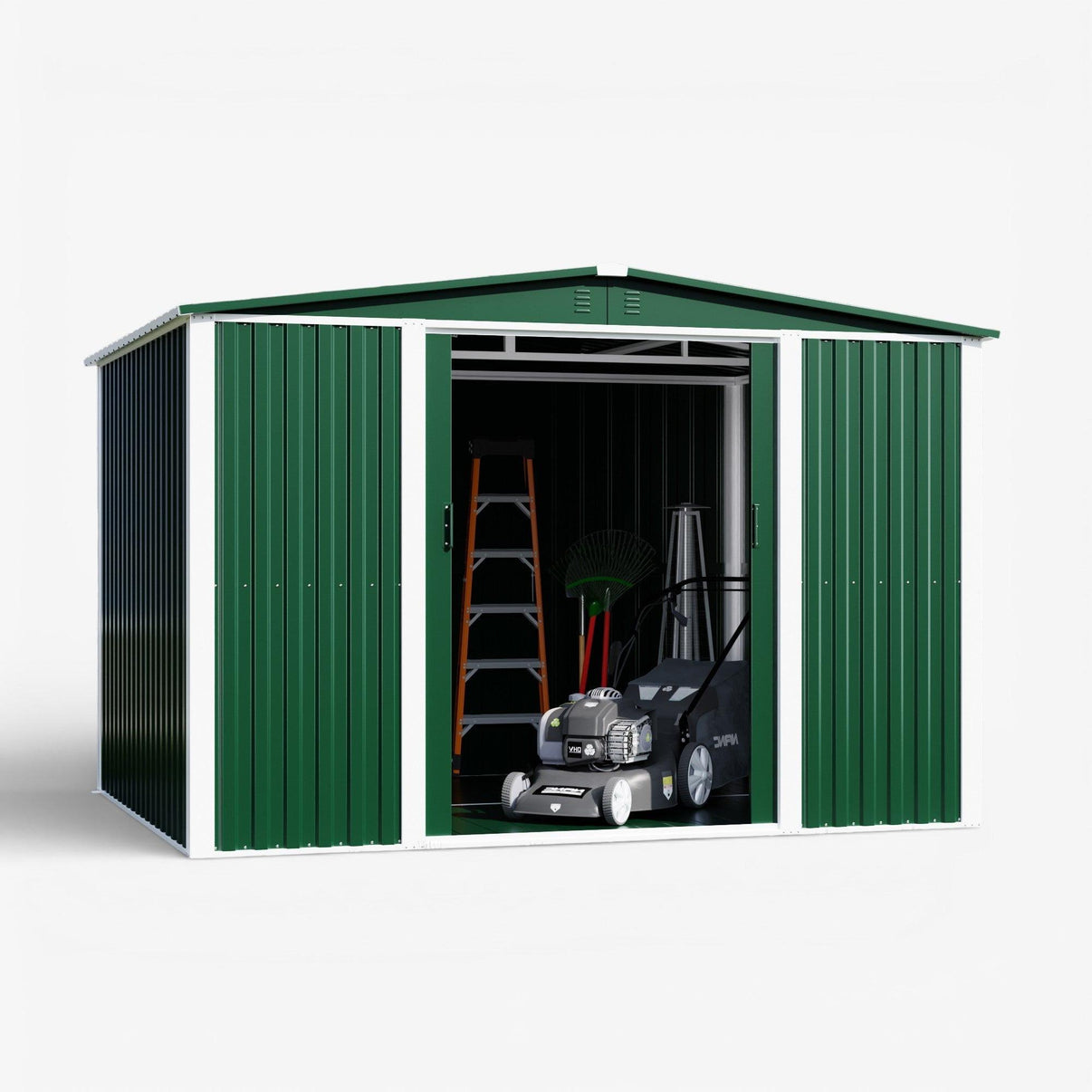 Bodega Exterior doble techo 300x240 7.2 M2 - Green.