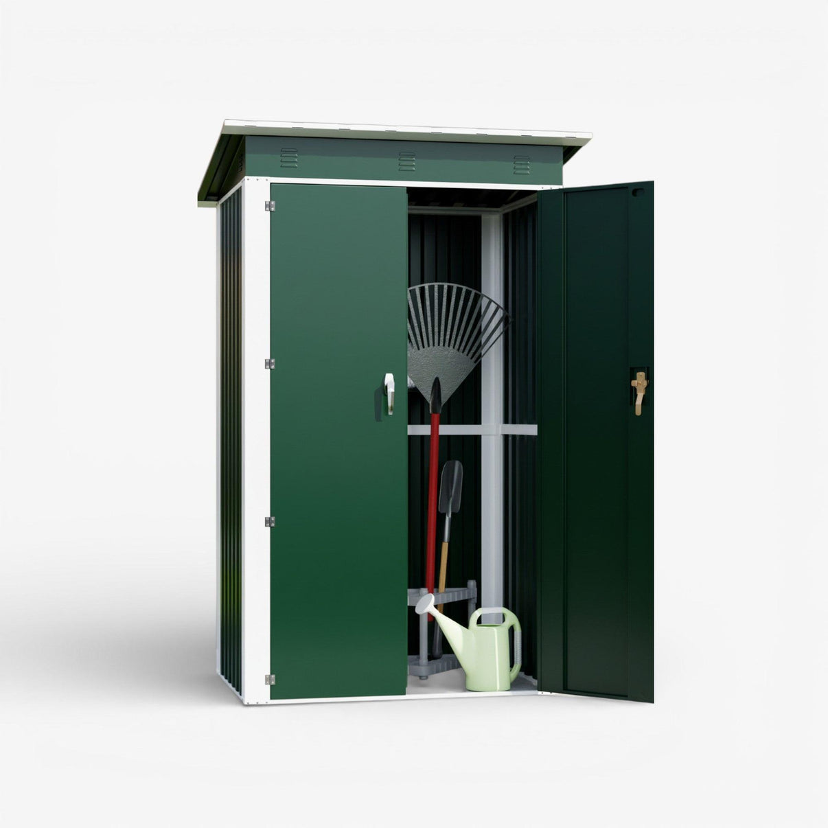 Bodega exterior techo simple 120x90 1.08 M2 - Green.