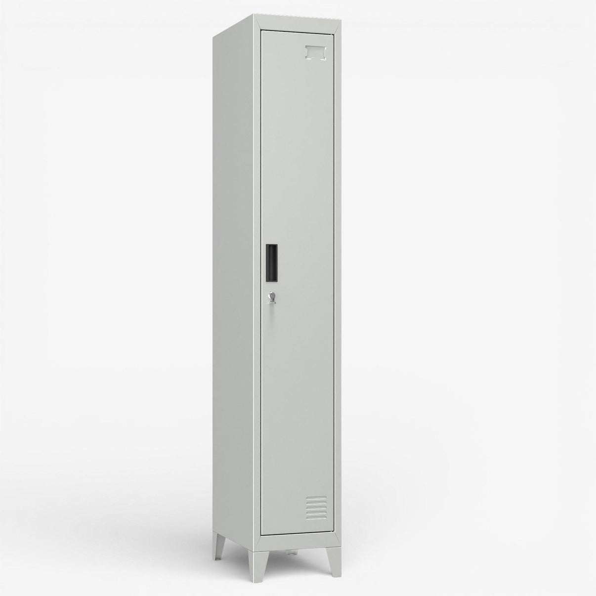 Locker metálico Black 1 cuerpo 2 puertas Metanek