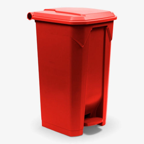 Basurero 100 litros pedal central.