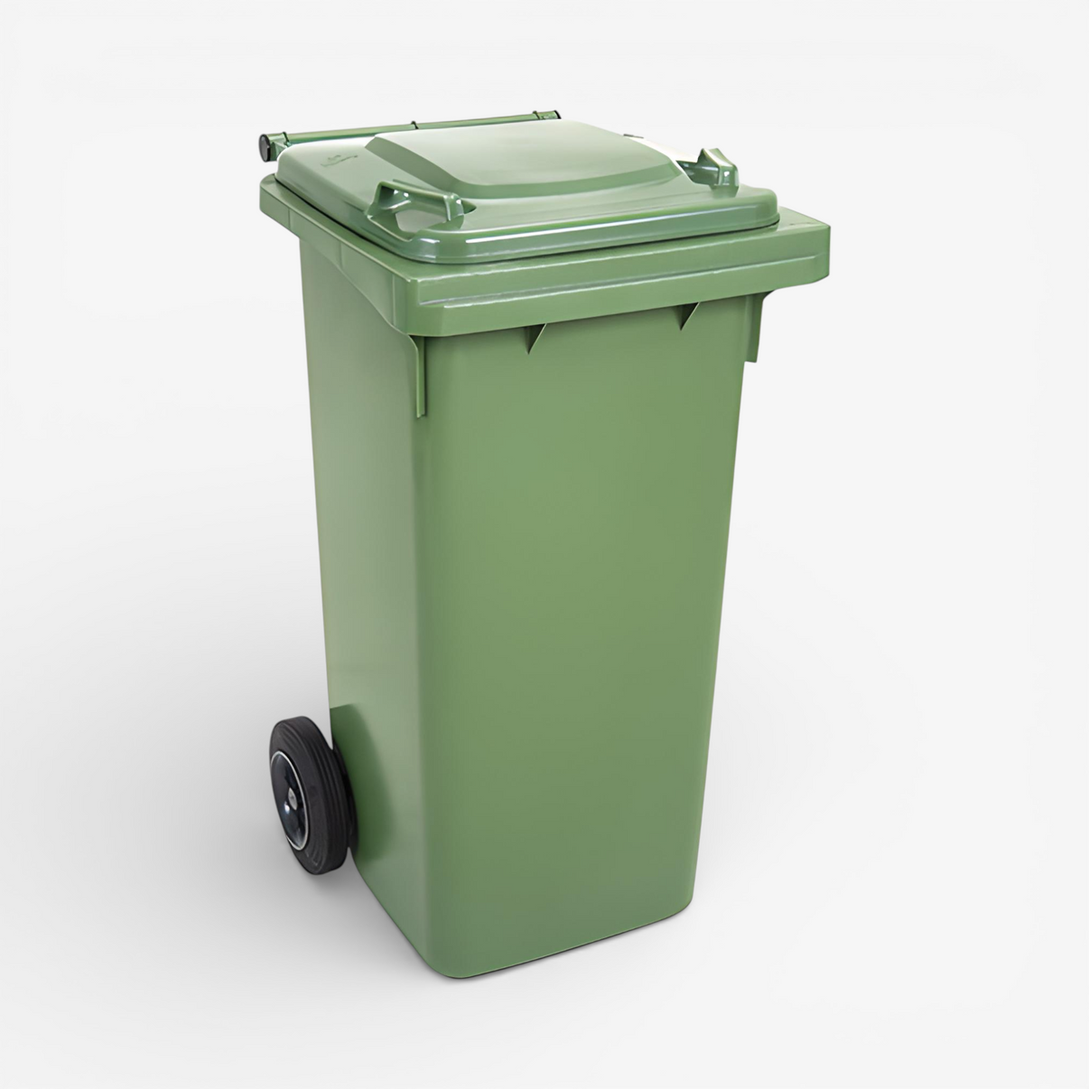 Contenedor de basura 120 litros.