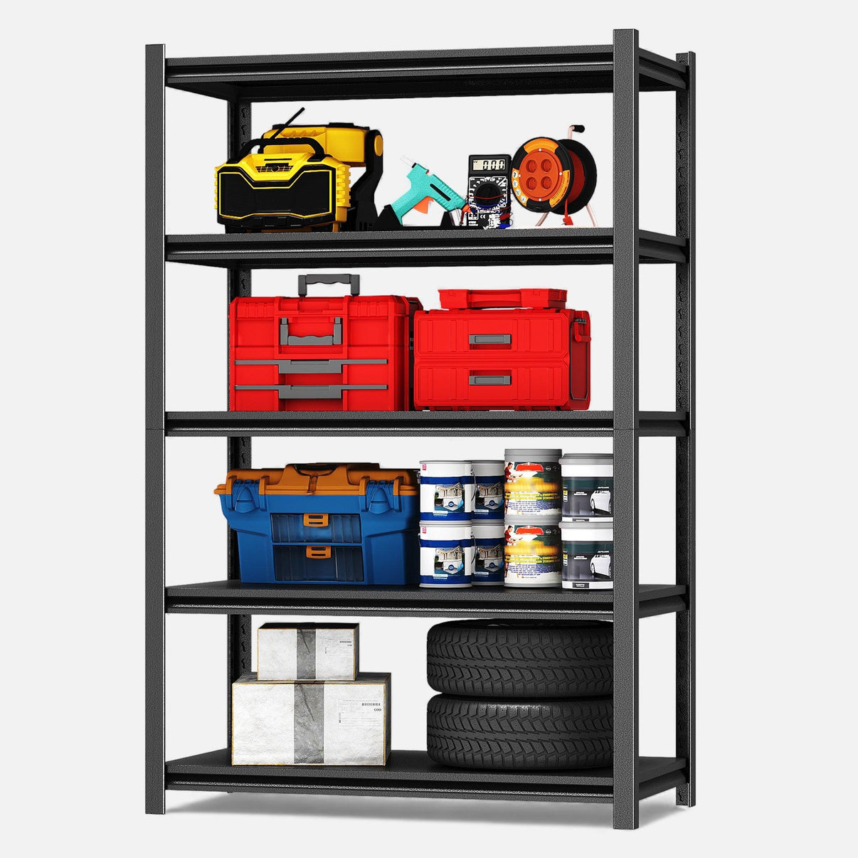 Estantería 5 niveles full metal 120x60 Cm.