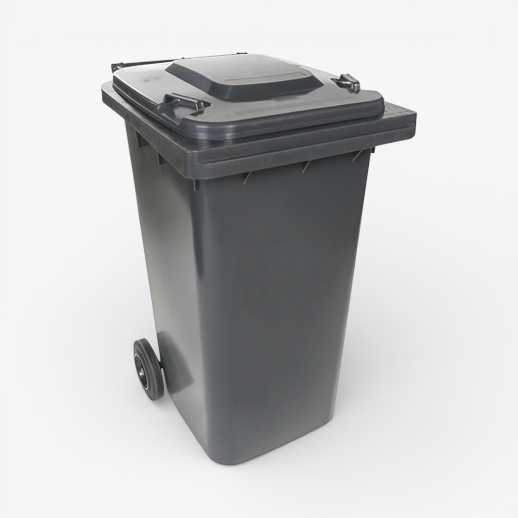 Contenedor de basura 240 litros.