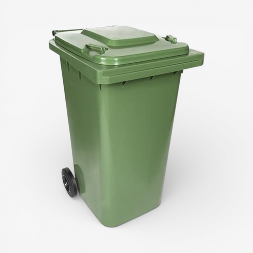 Contenedor de basura 240 litros.