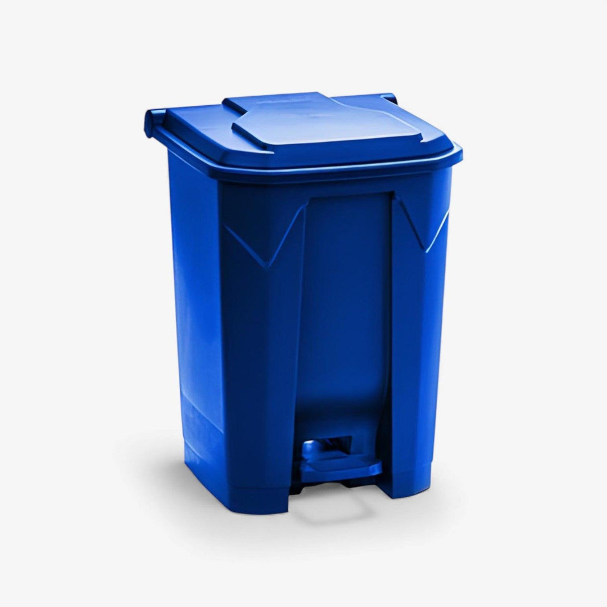 Basurero 50 litros pedal central.