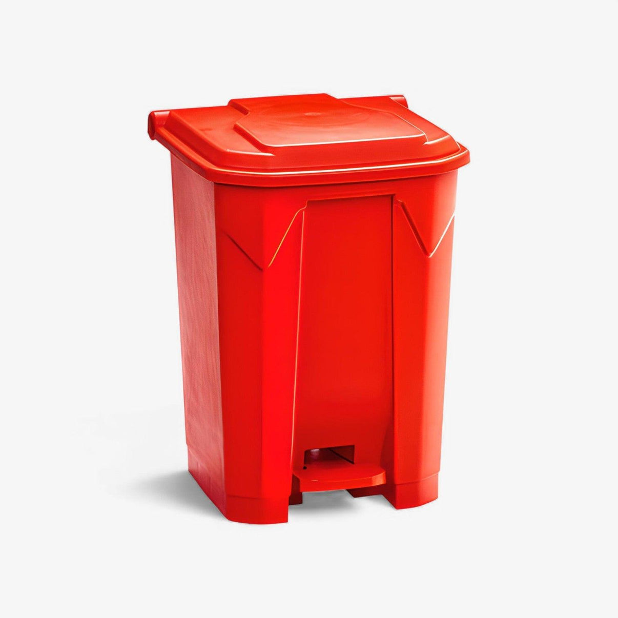 Basurero 50 litros pedal central.