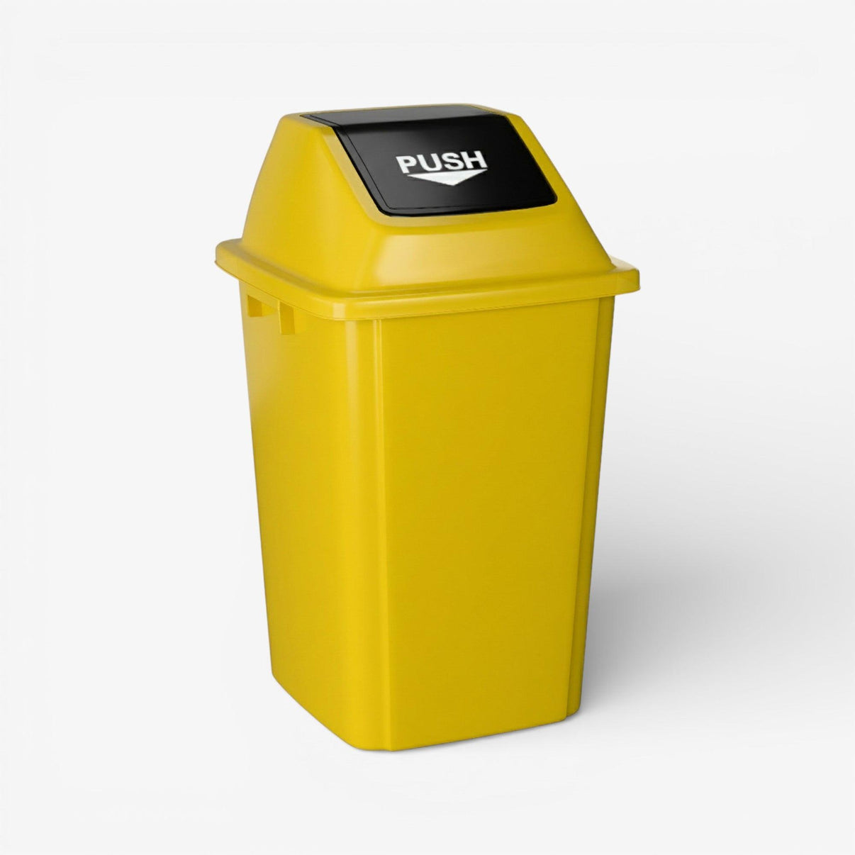 Basurero tapa de push 60 litros.