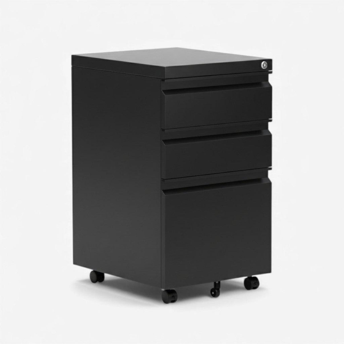 Cajonera metálica 3 cajones - black FC-01.
