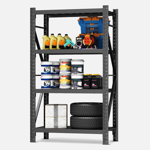 Mini rack black 120x60cm 200 kg por nivel.