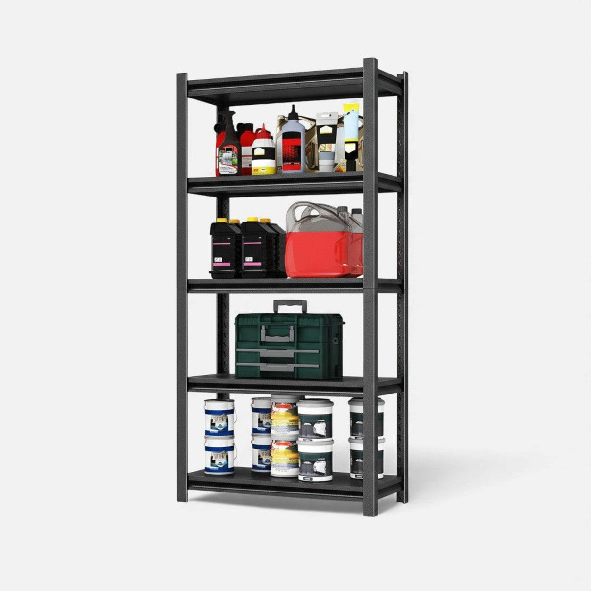 Estantería 5 niveles full metal 90x45x184.