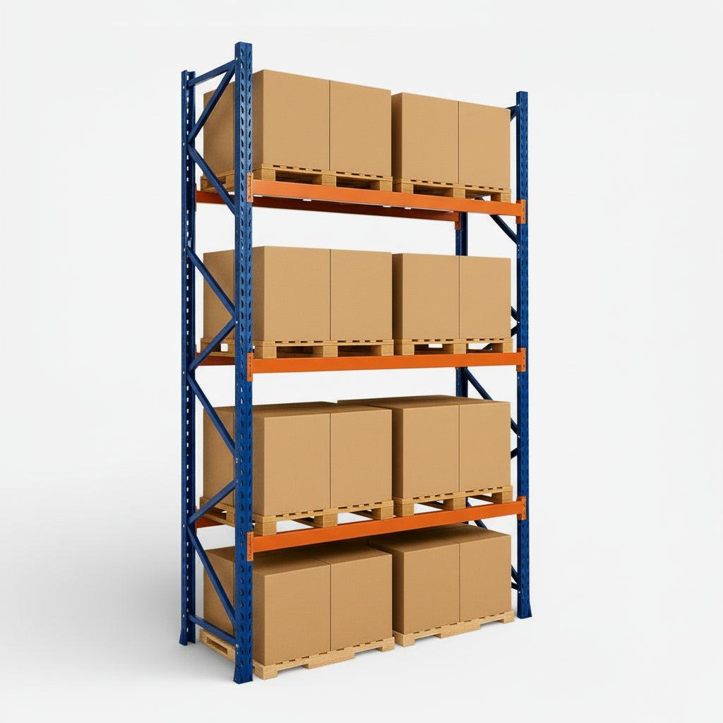 Rack porta pallet 6 metros de altura.