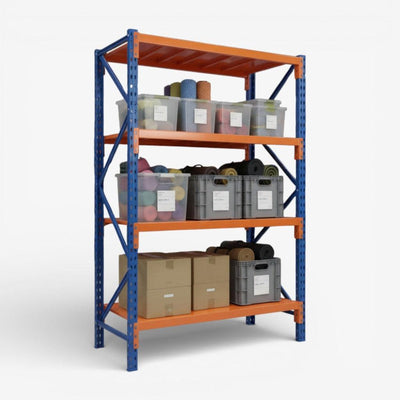 Estanteria mini rack 120X60 cm 4 niveles.